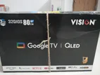 32 Inch Smart QLED 4k suported Google TV