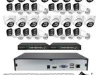 32 PCS full CCTV camera package