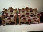 3+2+1 Seater Sofa (Total 6 seat) - Shegun wood