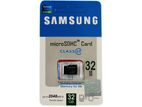 32GB Micro SD Class 10 Memory Card