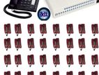 32,Line Telephone Set Full Package Intercom in BD2026