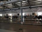 34000 sqft. 2 stories steel building forfactory at Ashulia