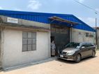 3600 Sft shed for rent