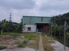 36,000 sqft. factory cum warehouse shed at Ulukhola, Pubail, Gazipur