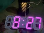 3d digital clock