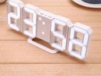 3D LED Digital Wall Alarm Clock