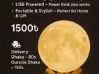 3d Moon Lamp 15cm with 4 Color
