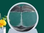 3D Moving Sand Art Picture Round Glass Deep Sea Sandscape