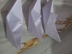 ৩টি কাগজ দিয়ে তৈরি নৌকা হস্তশিল্প খেলনা