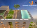 4 Bed,3200Sft,Fairface,Block-D,relaxing view rooftop pool.Gym,2 parkings