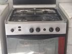 4 Burner stove with oven nd Grill