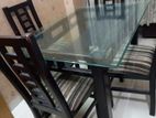 4 chair dinning Table(সেগুন কাঠ)