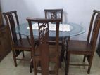 4 Chairs And Dining Table