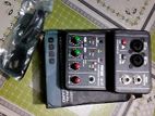 4 Channel audio mixer sound card