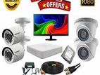 4-channel Cctv Surveillance Set With 19" Monitor Dhaka, Cameras,