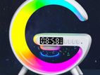 4 in 1 G-Shape wireless charger , lamp, Bluetooth sound box, clock