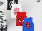 4 Piece Sleeveless T-shirt Combo