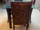 4 sitter Dining table & chair