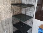 ৪ তলা-বিশিষ্ট,লোহার খাচা