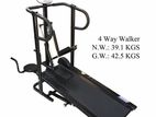 4 Way Manual Treadmill – Power Fitness SR-7180F4A