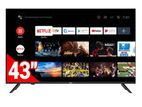 43 Inch HAIER H43K66UG 4K ULTRA HD ANDROID SMART TV