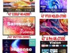 43 Inch Samsung, Xiaomi, Haier, Hisense, Toshiba 4K Google[Call Now]