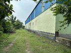 46,000 ready shed and 60,000 sqft. vacant land at Meghna,
