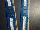 (4gb + 4gb = 8 gb) ddr3, 1600 Mhz