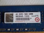 4GB DDR3 1600 DIMM