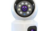 4MP Dual Lens 4G SIM Support IP Camera Color Night Vision Two Way Audio