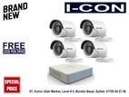 4Pcs 2MP 1080P Hikvision Camera Packages (20% Discount)