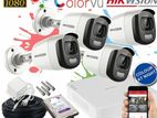 4Pcs 2MP Full Color Audio Hikvision Camera Packages