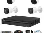 4pics CC tv Hik-vision Camera Packages ( 2MP 1080P )