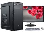 4th Gen Core i3-8GB RAM-128GB SSD-19" LED-Kb+Mouse_Full Computer Set