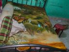 5/7 লোহার খাট ফুল ওকে।