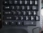 5 in 1 Gaming Keyboard Mouse Rgb.model Mk500. Used For 15 Deys