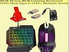 5 in 1 Mobaile Gaming PBG FREE Keyboard