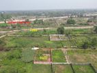 5 katha Plot with RCC Boundary In Rajuk Purbachal Ready For Sale