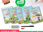 5 PCS Set For Kids Handwriting 1 Pen, sis and a gripper