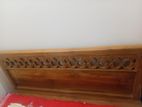 ৫ ফিট × ৭ বার্মিজ সেগুন কাঠের খাট বিক্রয় হবে!