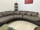 5 seated sofa with a divine