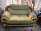 5 seater leather sofa