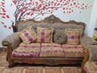 5 seater Segun wood luxurious Sofa with comfortable seats