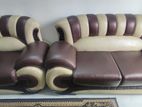 5 Seater Synthetic Sofa Set