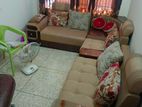 5 Sited Corner Sofa With Side Table