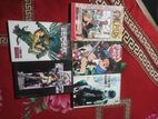 ৫ টি জাপানি মাঙ্গা/ কমিকস বই . 5 set Japanese Manga