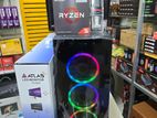 50% DISCOUNT RYZEN 5 3400G 4GB GRAPHICS RAM16GB 256GB NVME MB 450M A PRO