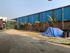 50000 sqft. compliance warehouse cum factory shed at Rajendrapur