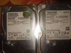 500GB+500GB 7200RPM TOSHIBA HARDDISK