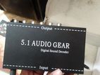 5.1 Audio Gear Digital Sound Decoder